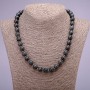 Labradorite Necklace Beads (Natural Stone) Smooth Round 10mm Ø, 45cm Length