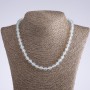 Moonstone Beads faceted ball, 8mm diameter, 45cm length