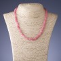 Tourmaline Beads Graded Disc Necklace 48cm, diameter 6mm