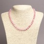 Tourmaline Bead Necklace (individual) Smooth Ball, 6mm diameter ±, length 45cm ±