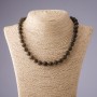 Labradorite Necklace with Smooth Beads, 10mm diameter, 48cm length