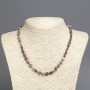 Tourmaline Bead Necklace, faceted, diameter 7±mm, length 45cm+