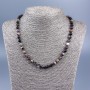 Necklace made of natural tourmaline, smooth beads 6 mm dia. ±, length 50 cm ±