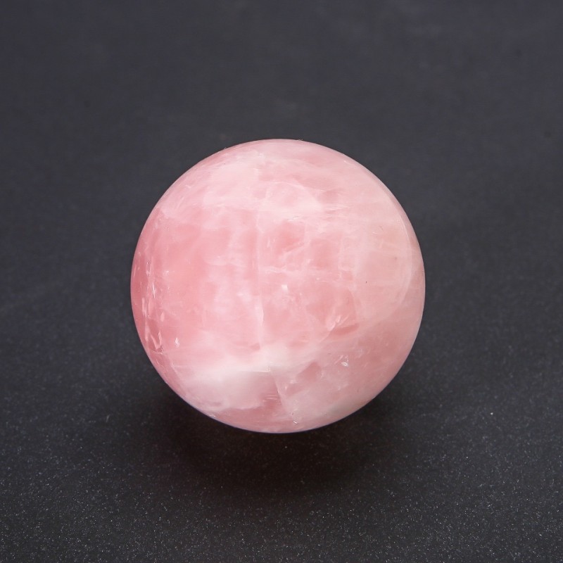 Pink Quartz Decorative Sphere, 40mm diameter ± (price per 1 piece)
