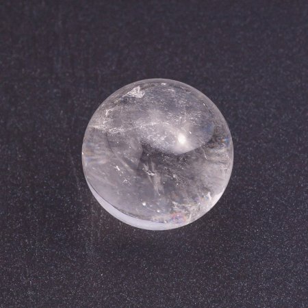 Crystal sphere made of natural stone, diameter 2.8–3 cm, weight 35–60 g (Price per 100 g)