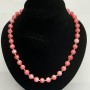 Turquoise Beads (imitation) smooth ball, diameter 10 mm, length 52 cm+