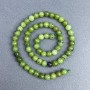Jadeite Beads Canadian Natural Stone Faceted Balls, 6 mm diameter ± on thread, length 38 cm+