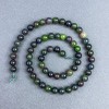 Zoisite Beads Smooth Round Bead 6.5 mm on Thread, Length 37 cm+