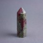 Souvenir Pencil Natural Jasper Dragon's Blood (price per 100 g) weight from 100 g