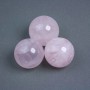 Souvenir sphere made of natural stone Pink quartz, diameter from 30mm±, weight from 60 g. (price per 1 piece)