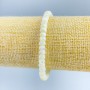 Bracelet, Sea Pearl, smooth rondelle, diameter 6x4mm, length 18cm (stretch)