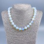 Moonstone Necklace with Smooth Bead, 12mm Diameter, 45cm Length