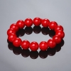 Elastic Cord Bracelet Coral (Pressed) 12 mm
