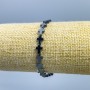 Hematite Cross Bracelet, Ø8×6mm+, length 18cm (stretch)