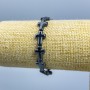 Hematite Cross Bracelet, 14×10mm elements, 18cm length (stretch)
