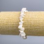 Adularia Bead Bracelet, 7x3mm chips, length 18cm (stretch)