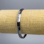Hematite Arrow Bracelet, 6x10x3mm+-, diameter 18cm (stretch)