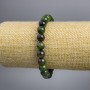 Zoisite Bracelet (each) smooth round beads, diameter 8+-mm, length 18cm stretch