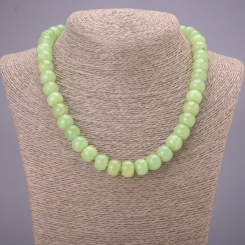 Onyx Beads Smooth Rondelle 12x9 mm (±), Length 45 cm