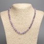 Lepidolite Necklace (Artificial Acrylic) Smooth Round Bead, diameter 6.5mm, length 51cm+