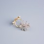 Xuping Ear Cuff 18K Gold Plated White Rhinestones Star 13x11mm +