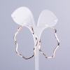 Xuping Ring Earrings 18K Gold Plated, thickness 2mm+/-, diameter 40mm+
