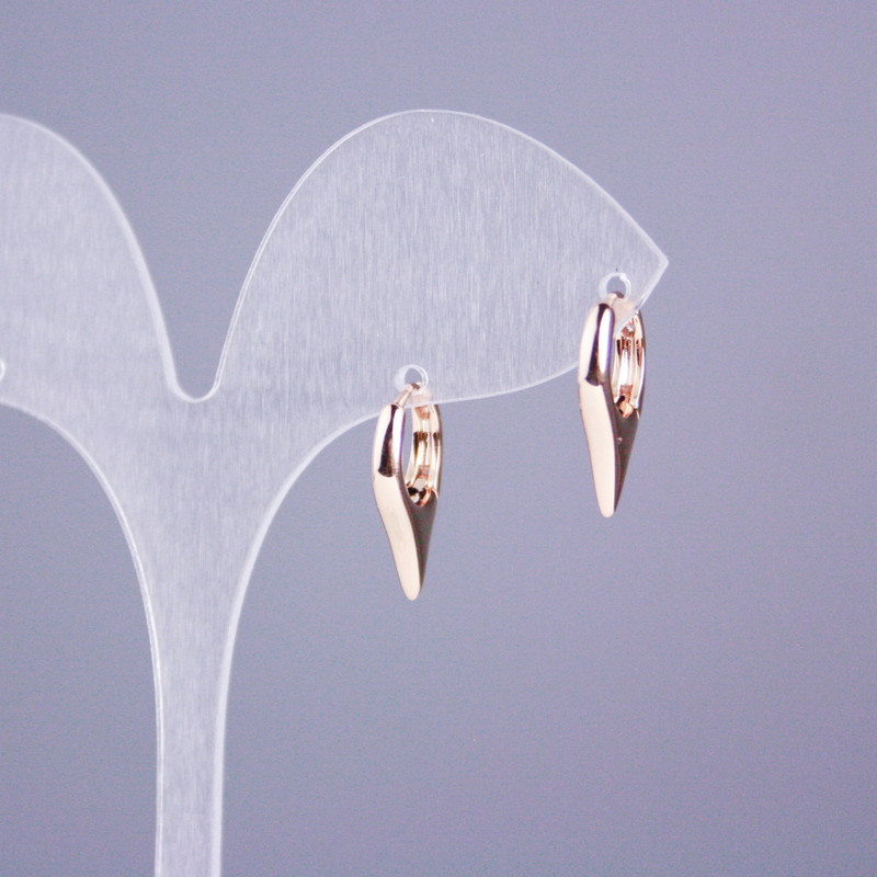 Xuping Earrings, 18K Gold Plated, Length 18mm+