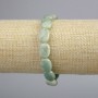 Jadeite Bracelet Natural Stone Oval, Diameter 14x10.5mm+-, Length 18cm+- (Stretch)