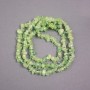Prehnite Chip Beads on Fishing Line, diameter 8x6x4mm+-, length 76cm+