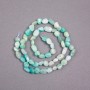 Amazonite Beads on String, Natural Stone Tumbled, Diameter 6x8mm+/-, Length 39cm+