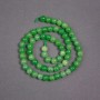 Nephrite Beads on Thread Smooth Round, Ø 6.5mm ±, Length 39cm ±