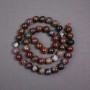 Pietersite Natural Stone Beads on Thread, Smooth Round, Diameter 8.5mm+/-, Length 39cm+