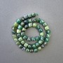 Assorted Natural Stone Beads, Faceted Cube, Diameter 7.5x7.5mm+-, Length 39cm+- on a Strand