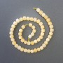 Citrine Beads, Natural Stone Faceted Cube, Diameter 7x7mm+-, Length 39cm+- on a Strand