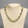 Australian Jadeite Necklace (Acrylic) Smooth Round, diameter 10.5mm+/-, length 48cm+