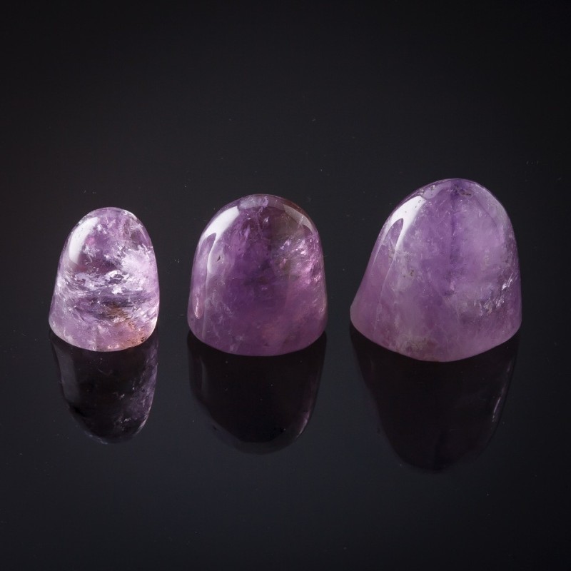Natural Stone souvenir, price per 100 g Amethyst