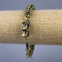 Chain Bracelet "Dragon" gold-toned metal 10.5x30mm, thickness 9mm, length 22cm +