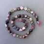 Tourmaline Beads, Natural Stone Tumbled, Diameter 9x10mm+-, Length 42cm+