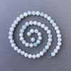 Hemimorphite Beads, Natural Stone Smooth Round, Diameter 6.5mm+-, Length 39cm+