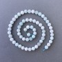 Hemimorphite Beads, Natural Stone Smooth Round, Diameter 6.5mm+-, Length 39cm+