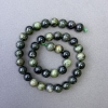 Diopside Natural Stone Beads, Smooth Round, diameter 10mm+/-, length 39cm+