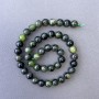 Diopside Beads, Natural Stone Smooth Round, Diameter 9mm+-, Length 39cm+