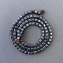 Hematite Cube Beads on a Strand, diameter 4mm+/-, length 40cm+