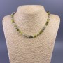 Ophite Necklace (Acrylic Imitation) Smooth Round, diameter 6.5mm+/-, length 51cm+
