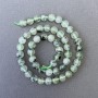 Prehnite Beads Natural Stone Smooth Round, Diameter 8mm+-, Length 39cm+