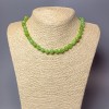 Onyx Necklace (pressed) smooth round beads, diameter 8.5mm+-, length 47cm+