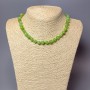 Onyx Necklace (pressed) smooth round beads, diameter 8.5mm+-, length 47cm+