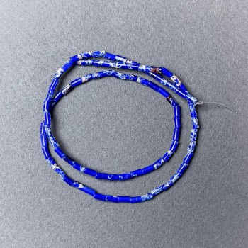 Variscite Beads Blue (pressed) chip, diameter 2x4mm+/-, length 38cm+/- on fishing line
