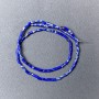 Variscite Beads Blue (pressed) chip, diameter 2x4mm+/-, length 38cm+/- on fishing line