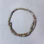 Dragon Blood Jasper Beads Natural Stone Rondelle, Diameter 4.5x2.5mm+-, Length 38cm+- on Fishing Line